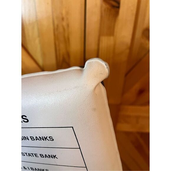 Milwaukee Brewers Vintage Stadium Cushion MLB in Wisconsin Master Charge Banks - Picture 9 of 13